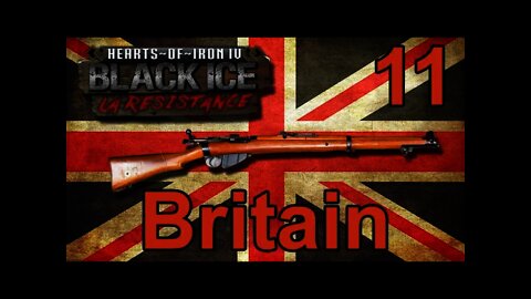 Hearts of Iron IV Black ICE Britain 11 - I Talk Guns - very little game play