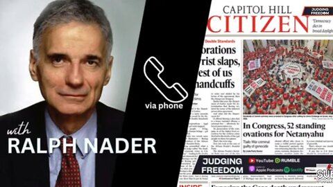 RALPH NADER w/ Judge Napolitano On The Slaughter In Gaza