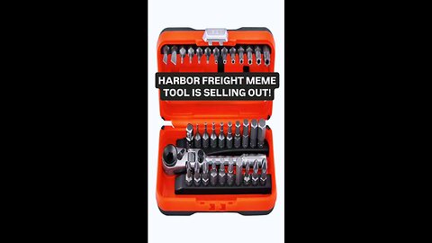 Harbor Freight Meme Tool is Selling Out! @harborfreight #news #commentary