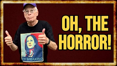 Stephen King Boasts CRINGE 'I'm Speaking' Kamala T-Shirt