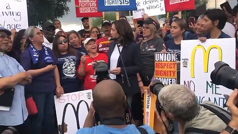 Kamala Harris Highlights McDonald's Experience in Nevada Speech