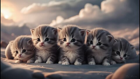 "Watch These Tiny Chubby Kittens Grow Up – Adorable Transformation!"