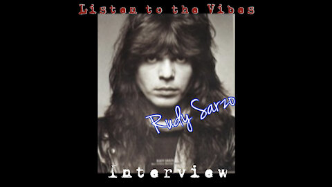 Listen to the Vibes-Rudy Sarzo Interview