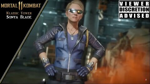 Mortal Kombat 11: Klassic Tower - Sonya Blade