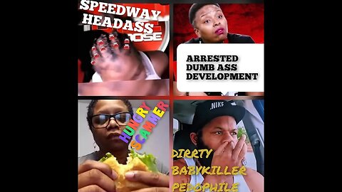 BEDBUG BABY KILLER PEDO, RAYYYBUM, HUNGRY SCAMMER SYLVIA, MOTORSPEEDWAY TEETH PAP, & JAGUAR WRIGHT