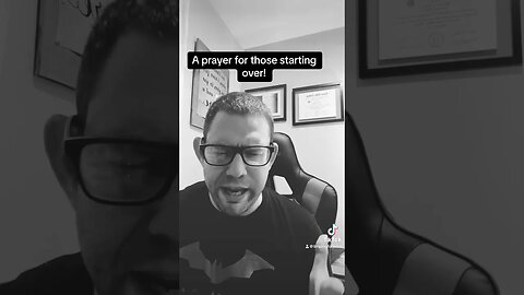 A prayer for those starting over! #jesus #tiktok #prayer #startingover