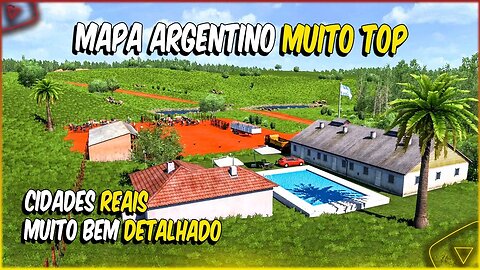 VOCÊ PRECISA CONHECER ESSE MAPA DA REGIAO ARGENTINA PARA EURO TRUCK SIMULATOR 2 1.46