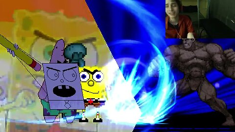 SpongeBob SquarePants Characters (SpongeBob, Squidward, And DoodleBob) VS Sandman In An Epic Battle