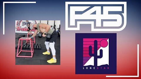 F45 TRAINING VLOG: Lonestar | Strength