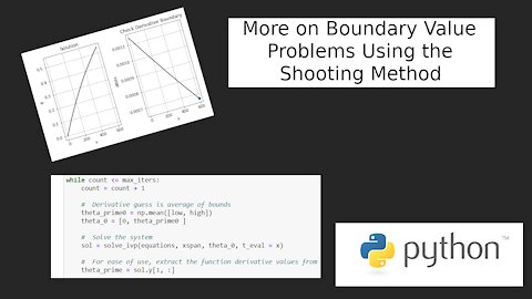 More on Boundary Value Problems Using the Shooting Method