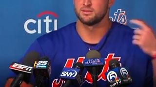 Tim Tebow Surprises Reporter With Unexpected Answer