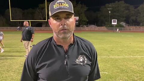 Brady Bulldog Head Coach Jaron Roberts After First WIn