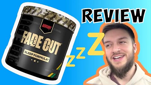 Redcon1 Fade Out Sleep Supplement review