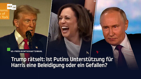 Trump rätselt: Ist Putins Unterstützung für Harris eine Beleidigung oder ein Gefallen?