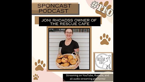 Ep#110 Joni Rhoadss owner of The Rescue Cafe