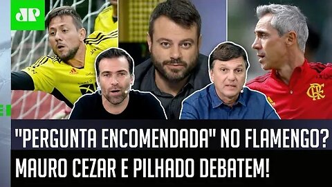 "O que o Eric Faria falou..." Mauro Cezar e Pilhado DEBATEM POLÊMICA com Paulo Sousa no Flamengo!