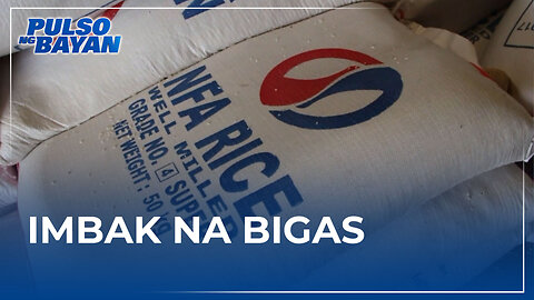 Pag-iimbak ng bigas ng NFA, sisikaping maibalik sa 15-30 araw