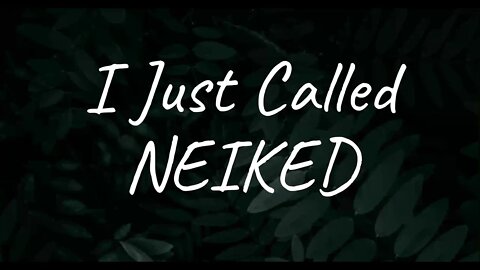 NEIKED - I Just Called (Lyrics)