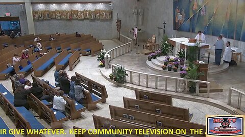 NCTV45 CATHOLIC MASS HOLY SPIRIT PARISH (ST VITUS) 9:00 AM MONDAY MAY 22 2023