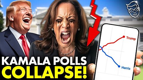 PANIC: Kamala Poll Numbers COLLAPSE, Trump TAKES LEAD Nationally, SURGES in Swing States | 'COOKED!'