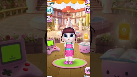 😘💞Cutie Angela Footwork Dance💃 #482 | My Talking Angela 2 | #shorts #funwithangela 🤣😂