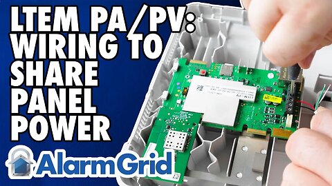 LTEM PA/PV - Wiring to Share Panel Power