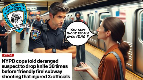 NYPD Cops Told Suspect To Drop Knife 38 times Before ‘Friendly Fire’ Subway Shooting