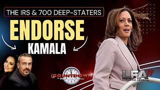 The IRS & 700 Deep Staters Endorse Kamala Harris [The Pete Santilli Show #4238-8AM]