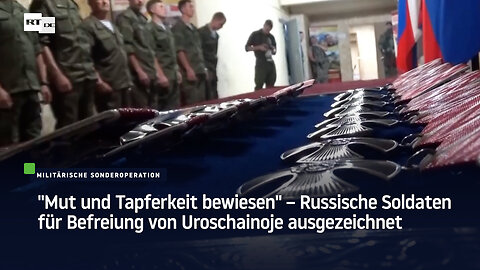 Befreiung von Uroschainoje: Generalstabschef Gerassimow zeichnet russische Soldaten aus