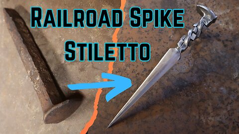 Forging A Knife from a Railroad Spike