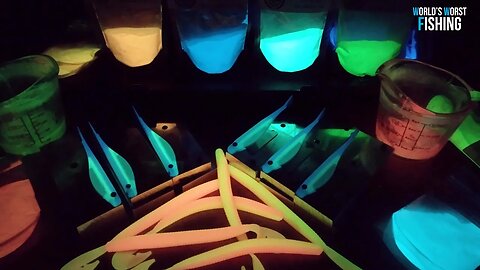 Make Your Fishing Lures GLOW! The Dead-On Plastix Glow Powders Are Here.