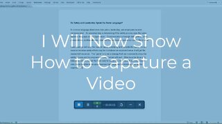 How to Create a Video Using Snagit.