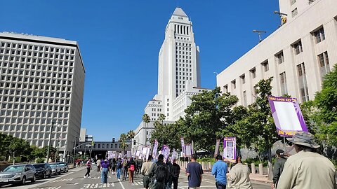 Meanwhile @ Back to the Strike #sanitation #union #strong #seiu #cityoflosangeles