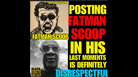 BCN #66 RIP FATMAN SCOOP aka Isaac Freeman lll born August 6th 1971- Died August 39th 2024