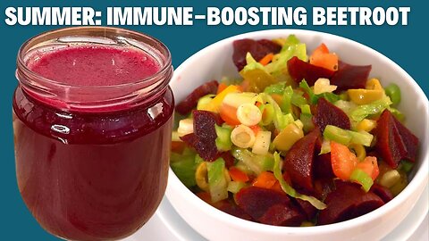 "Revitalize Your Summer: Immune-Boosting Beetroot, Ginger & Lemon Juice!"