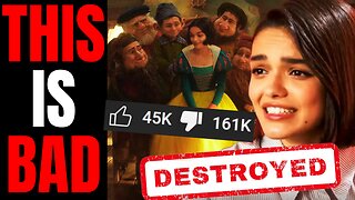 Disney's Woke Snow White Trailer Gets DESTROYED! | Fans REJECT Rachel Zegler's Live Action DISASTER