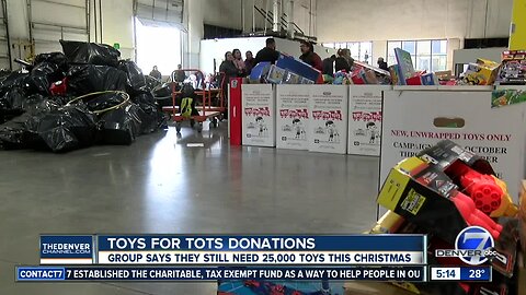 As organizations went to pick up toys, they were told Toys for Tots didn't have enough to go around