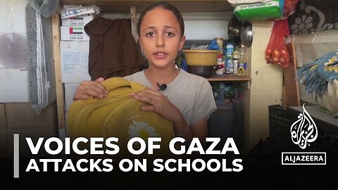 Gaza girl yearns to return to school as war shows no sign of stopping