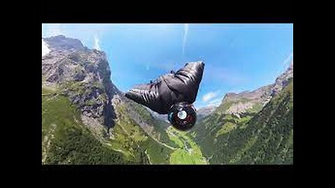 Engelberg Titlis Wingsuit Base jump 2023