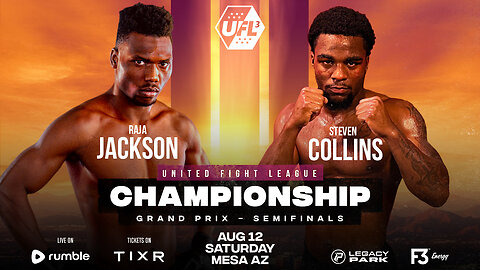 Raja Jackson vs Steven Collins | Bout 4 | UFL 3