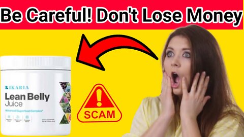 Don't Waste Money ! Ikaria Lean Belly Juice Reviews - Really Work Know My Honest Review Before Buy!