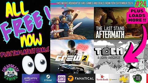 Look👀 again Amazing 🎮Deals🎮 :-Freebie weekly Roundup From 19th September