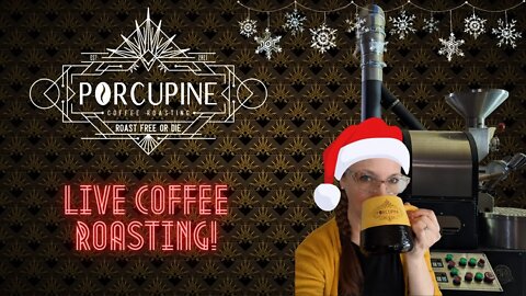 ☕ Friday LIVE Coffee Roasting & Holiday Music 🎅⛄