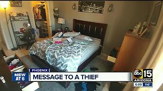 Woman desperate to find hard drive after home is burglarized