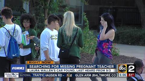 Pregnant school teacher disappears days before classes begin