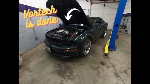 Mustang Bullitt gets a Vortech supercharger, Spec clutch and Wilwood brakes. (part five)