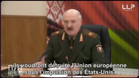 Alexandre Loukachenko ils voudront détruire l'UE sous l'impulsion des États-Unis