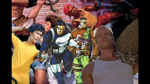 Streets of Rage 2 Punisher and The Action Heroes Dha_Lau_Hoo Romhack Using Bizhawk Emulator