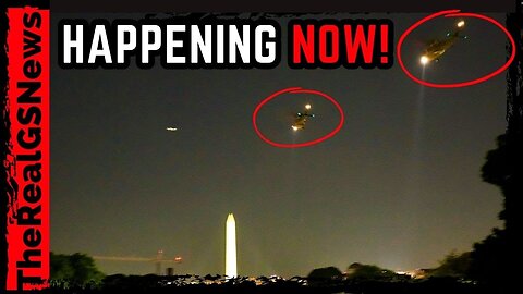 BREAKING 🚨 MULTIPLE BLACKHAWK HELICOPTERS IN THE SKY OF WASHINGTON DC TONIGHT!!!