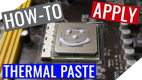 How to Best Apply Thermal Paste